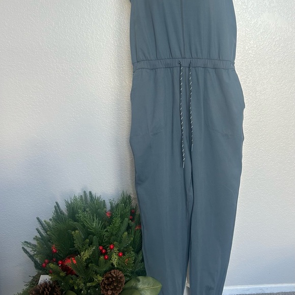 Zella Blue Slate Sleeveless Jumpsuit - Picture 3 of 8